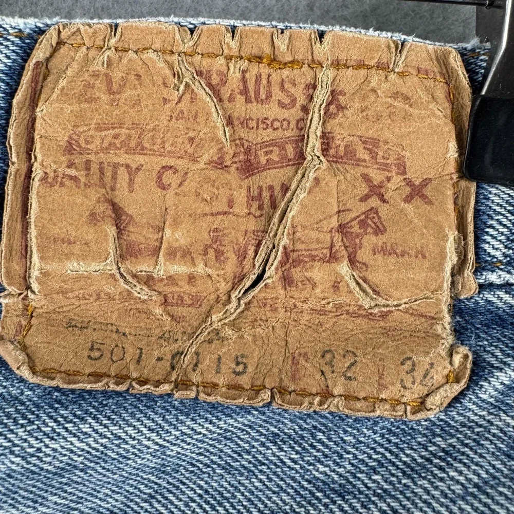 Vintage Levis Jeans Mens 32 (Fits 29x25 ) Blue‎ 80s 501 Straight Made in USA